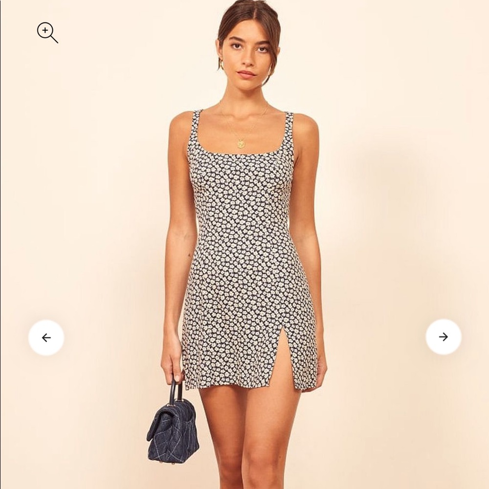 Reformation noha mini dress